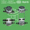 Termostat ceramiczny wysokotemperaturowy wyłącznik termiczny KSD301 250V 16A UL TUV CQC ROHS KC