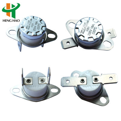 KSD301 Kontroler temperatury Termostat bimetalowy z zakresem 100000 cykli 0-250°C i kontaktami normalnie zamkniętymi/otwartymi