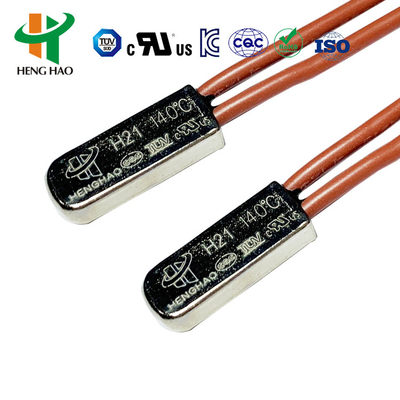 KSD9700 H21 Obudowa metalowa Przełącznik ochronny termiczny Duży prąd Termostat H20 H21