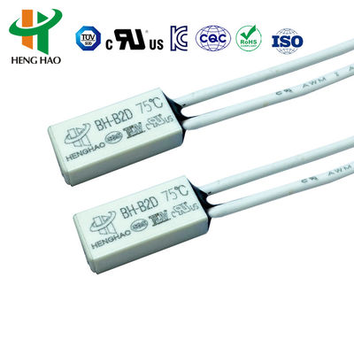 Automatyczny bezpiecznik termiczny z zakresem temperatur 50-150℃, 10000 cykli życia i dużą metalową obudową