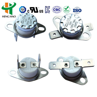 KSD301 Termostat bimetalowy z 100000 cyklami 250V 16A i zakresem temperatury 0 ~ 250 °C