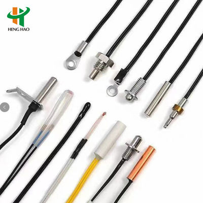 NTC Temperature Probe 50K 3950K 3977K Temperature Sensing Probe NTC PT100 Temperature Sensing Wire Harness