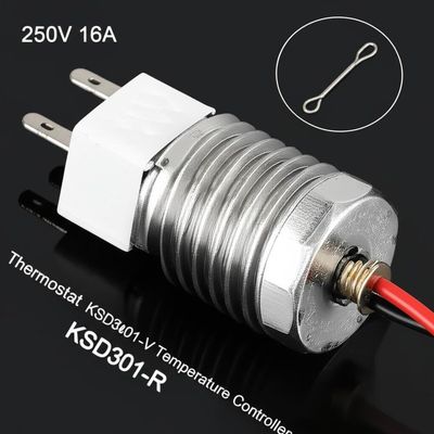 250V 16A Termostat KSD301 KSD301-V Kontroler temperatury KSD301-R Kontroler temperatury