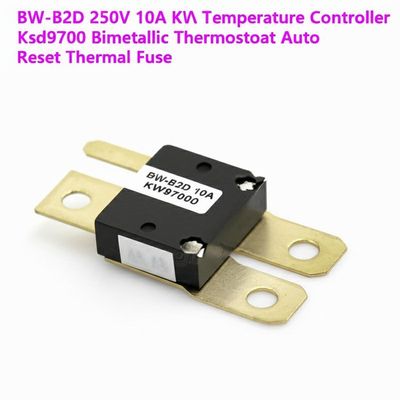 BW-B2D 250V 10A KW9700 Kontroler temperatury Ksd9700 Bimetaliczny termostat Automatyczny reset bezpiecznik cieplny