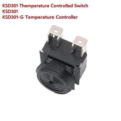 KSD301 Termostat bimetalowy z 100000 cyklami 250V 16A i zakresem temperatur 0-250°C